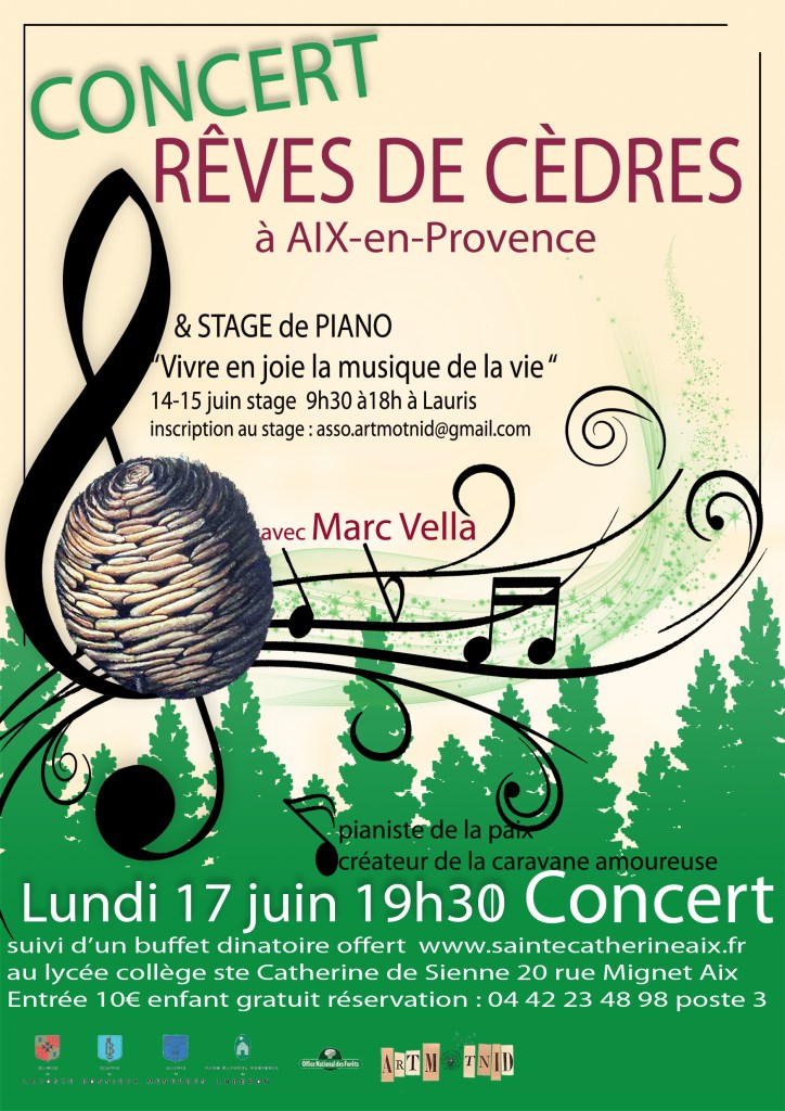 Affiche festival Rêves de Cèdres 2019