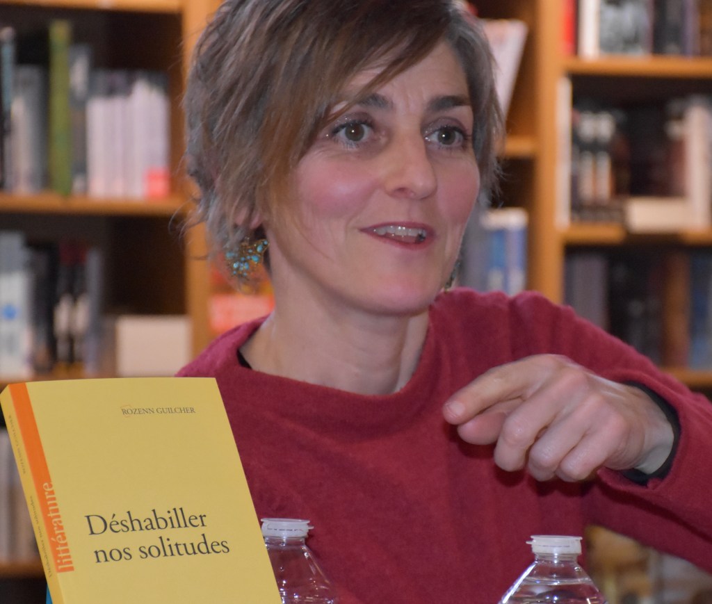 Présentation Rozenn Guilcher livre Déshabiller nos solitudes