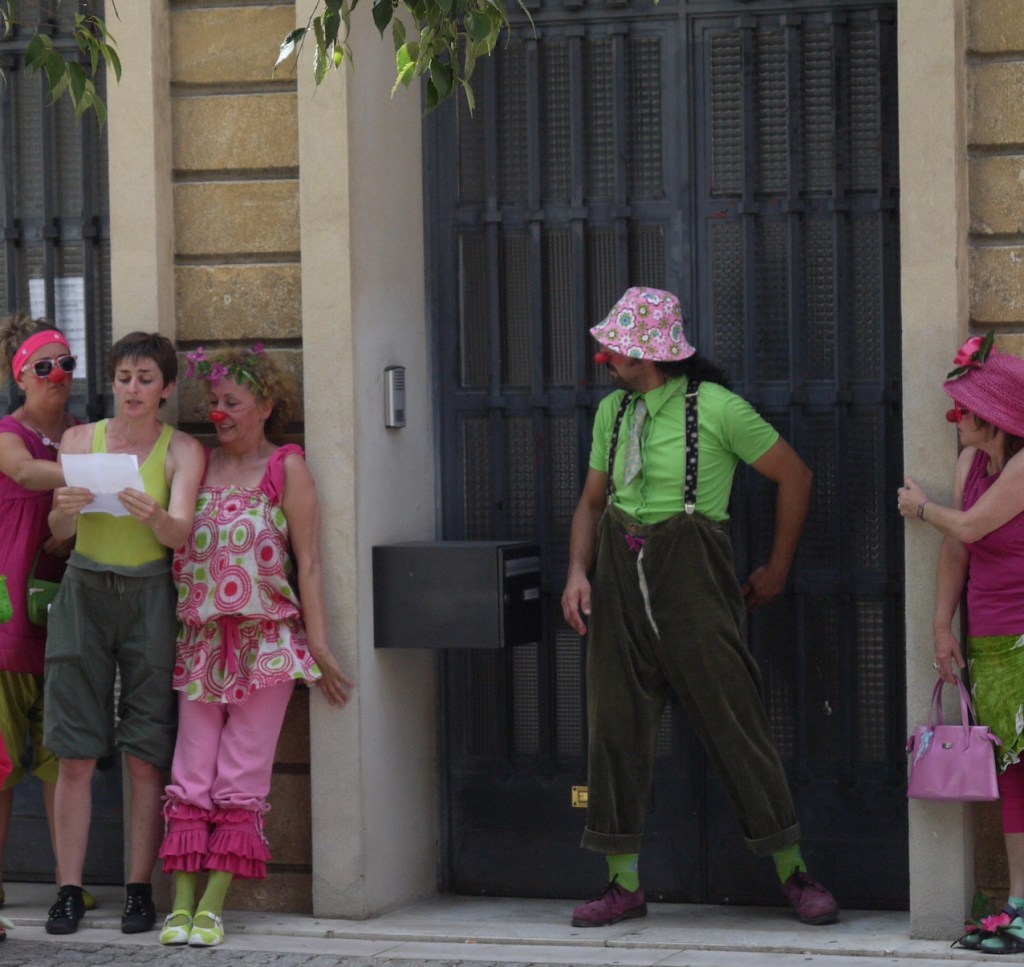 Rozenn Guilcher lectrice en rue