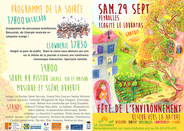 Affiche Le Loubatas massages poétiques 2018