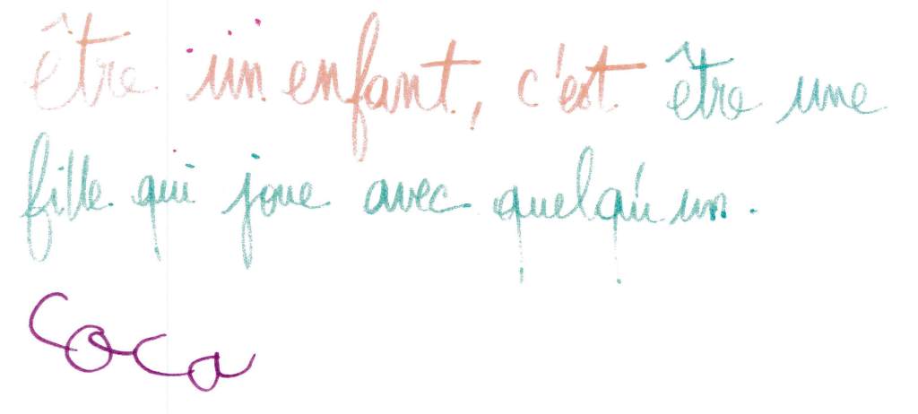 Texte atelier écriture enfant Rozenn Guilcher