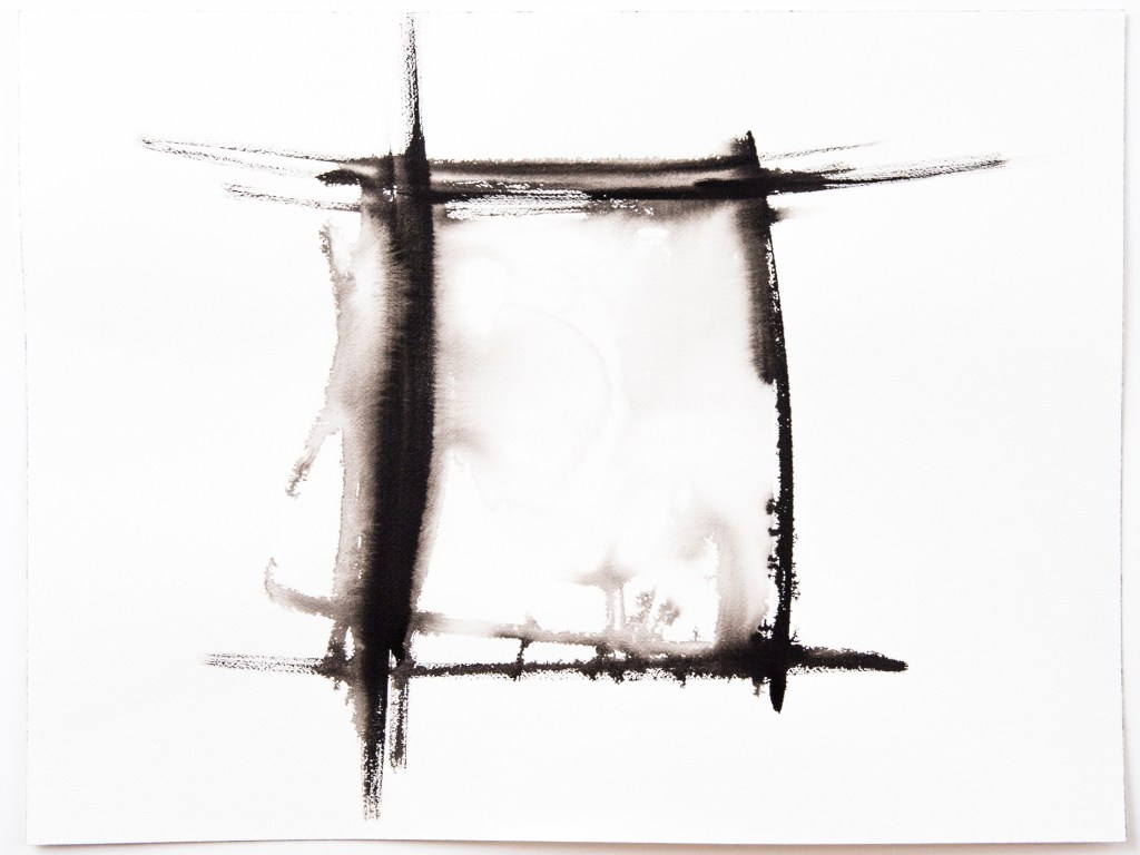 Encre noire carrée Rozenn