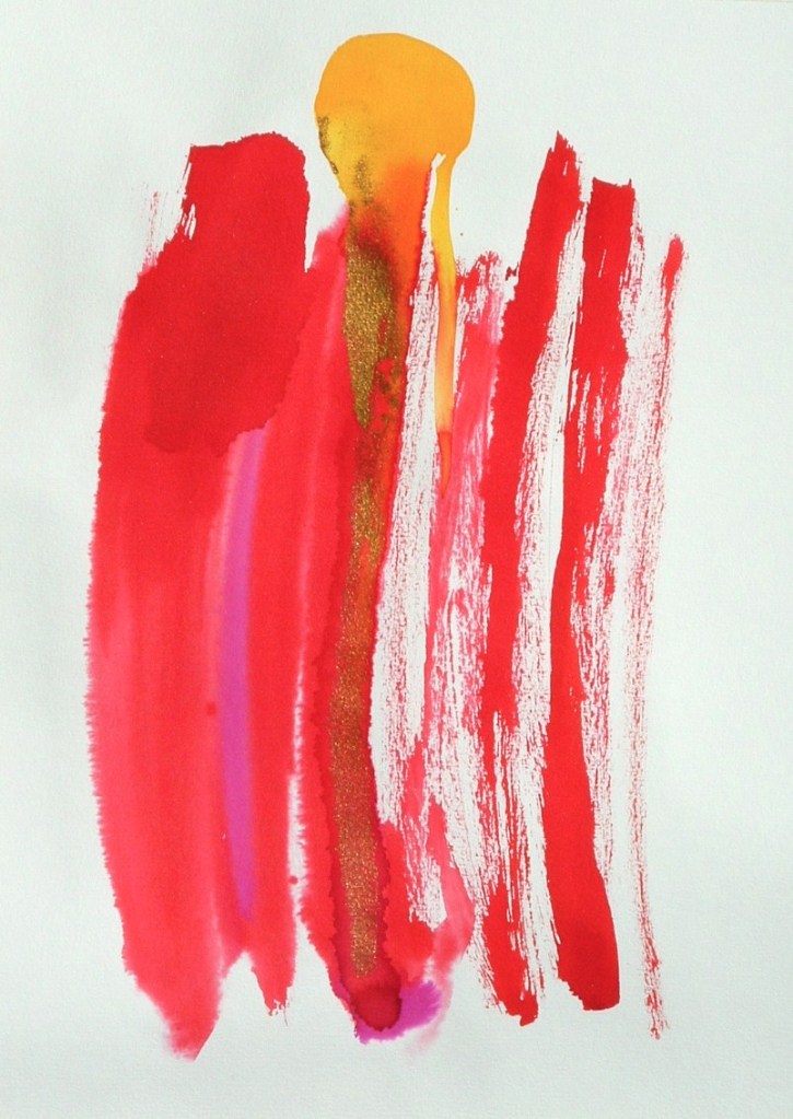 Soleil se couche encre Rozenn Guilcher