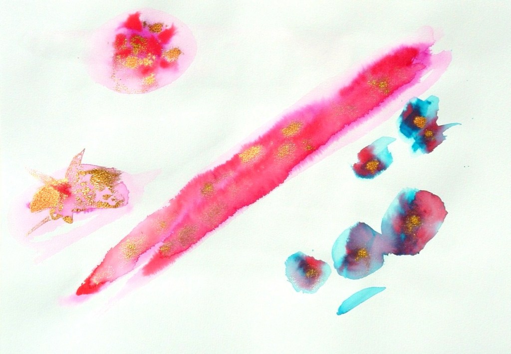 Moi penchée encre Rozenn Guilcher