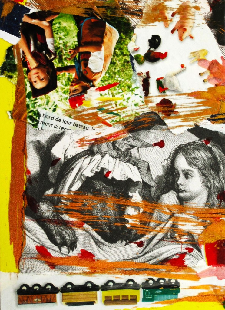 Collage enfants Rozenn Guilcher