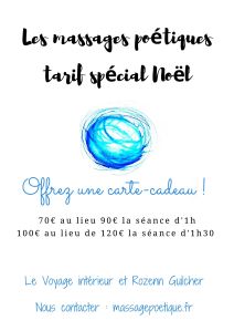Promotion Massages poétiques