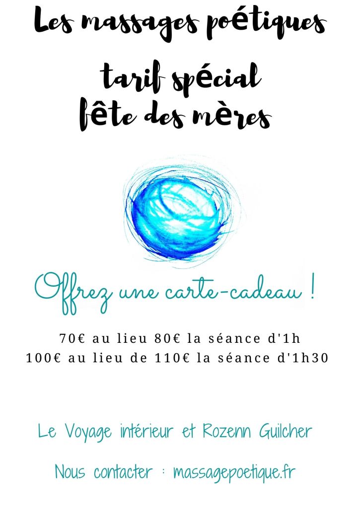 Promotion massage poétique